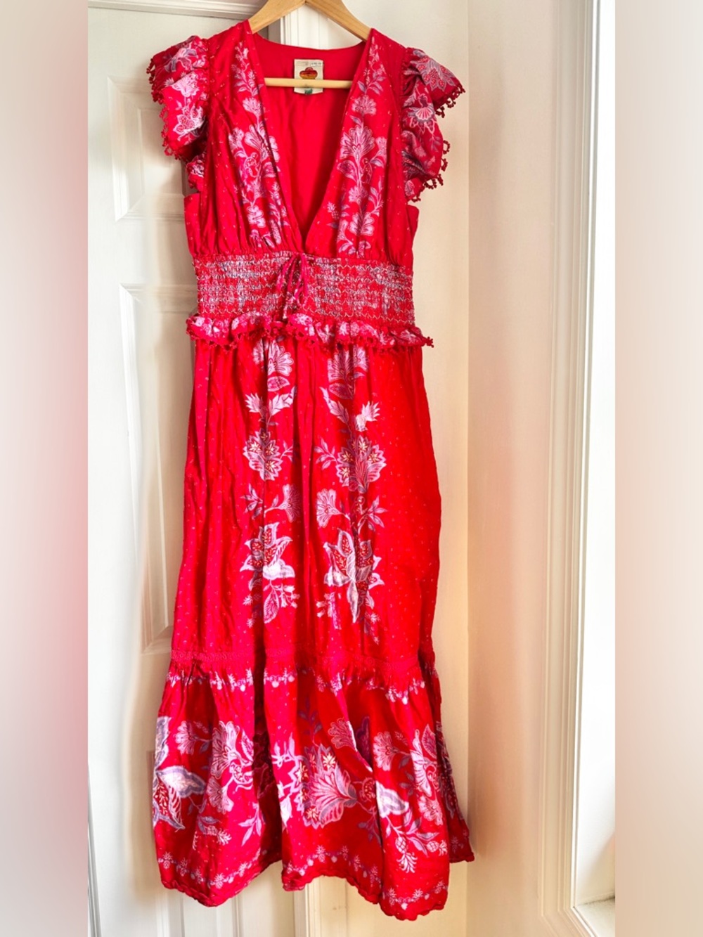 Farm Rio Shell Garden Maxi Dress - Picture 3 of 10